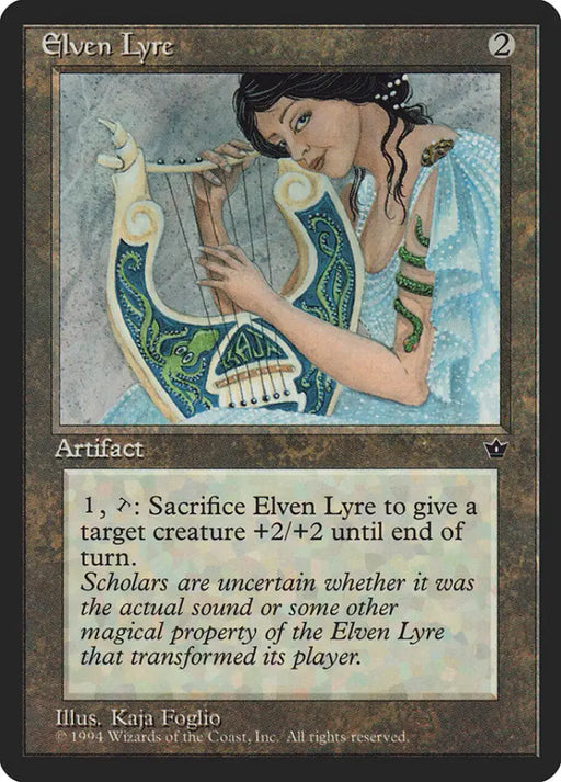 Elven Lyre [Fallen Empires] - MTG Single