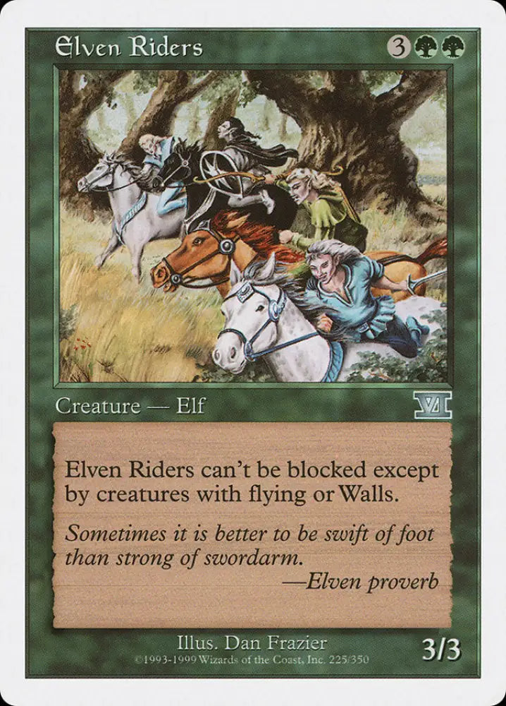 Elven Riders [Classic Sixth Edition] - MTG Single