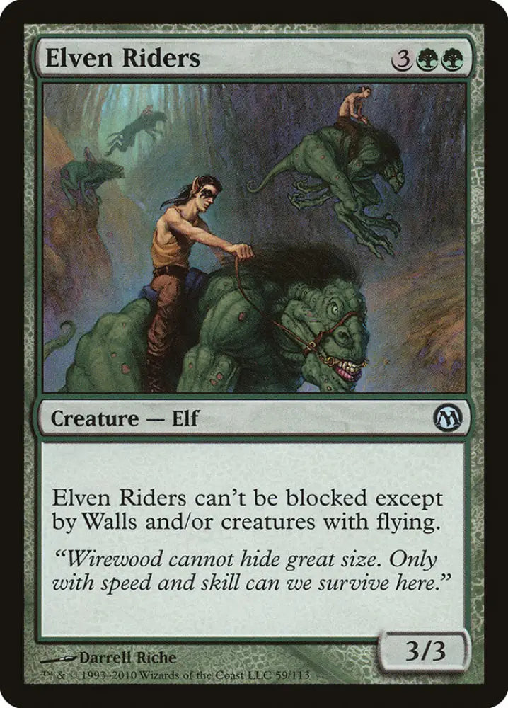 Elven Riders [Duels of the Planeswalkers] - MTG Single