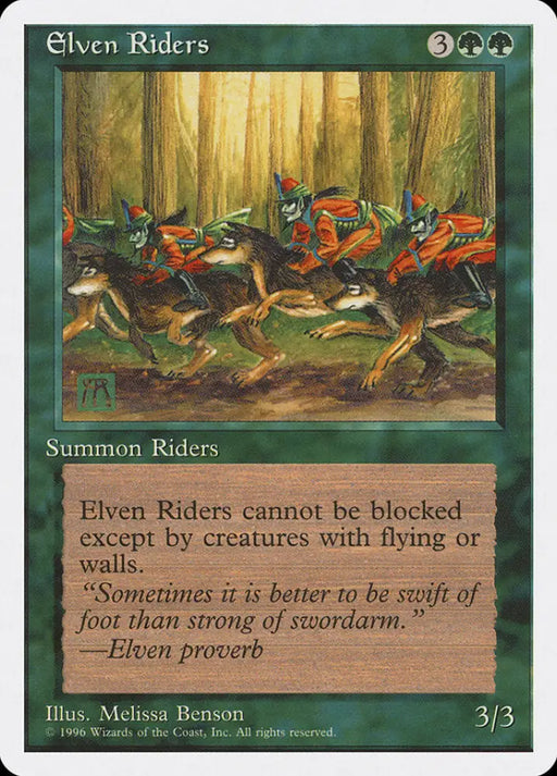 Elven Riders [Introductory Two-Player Set] - MTG Single