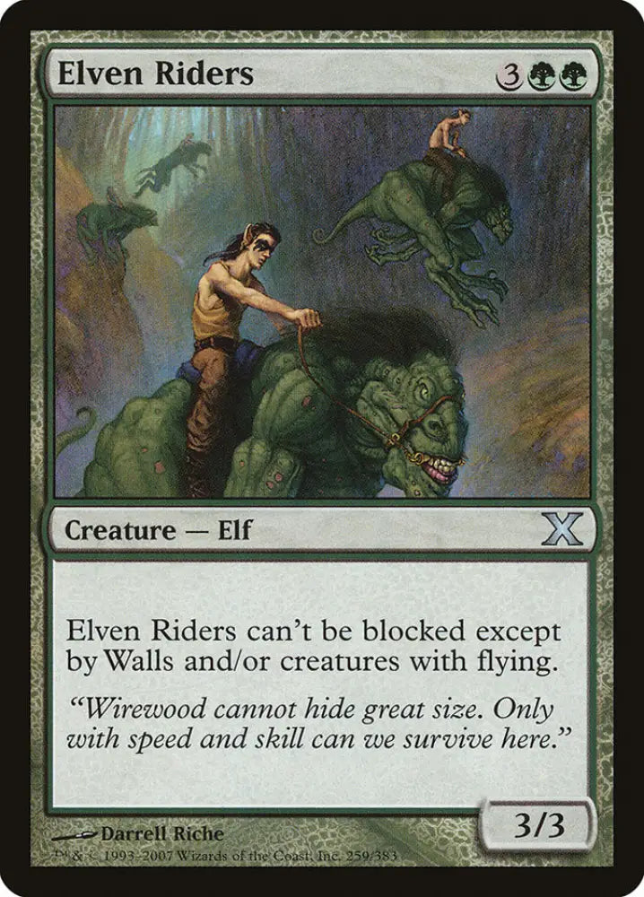 Elven Riders [Tenth Edition] - MTG Single