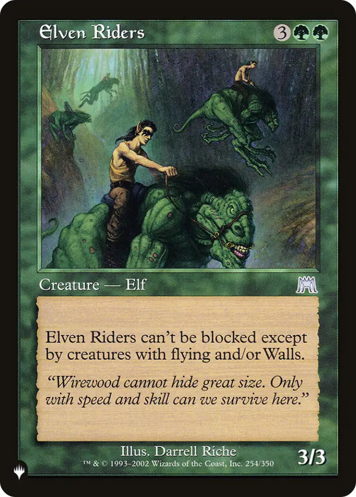 Elven Riders [The List] - MTG Single