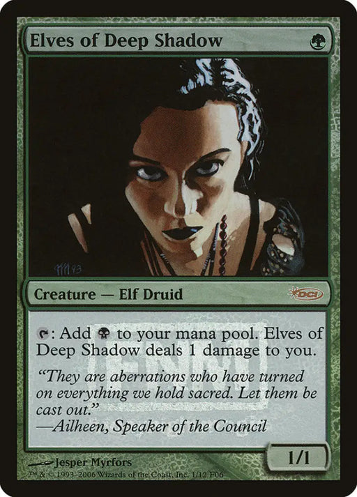 Elves of Deep Shadow [Friday Night Magic 2006] - MTG Single