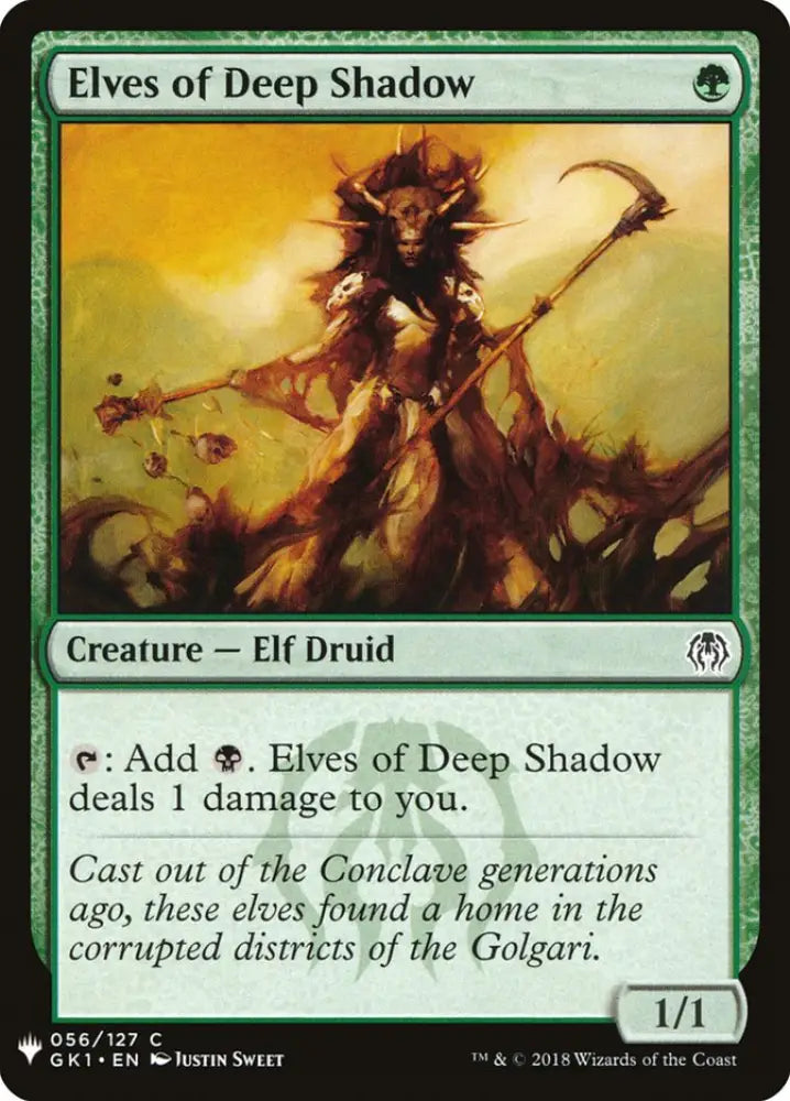 Elves of Deep Shadow [Mystery Booster] - MTG Single