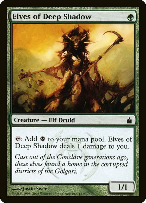 Elves of Deep Shadow [Ravnica: City of Guilds] - MTG Single
