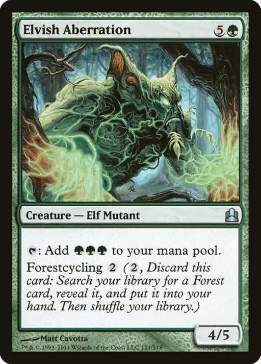 Elvish Aberration [Commander 2011] - MTG Single