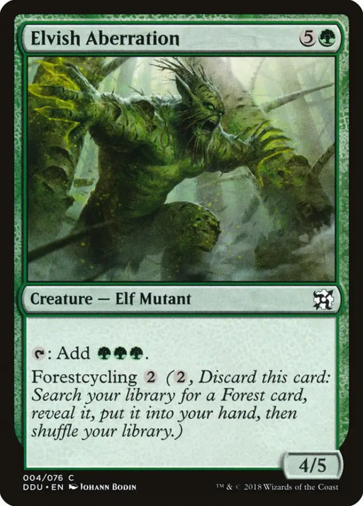 Elvish Aberration [Duel Decks: Elves vs. Inventors] - MTG Single