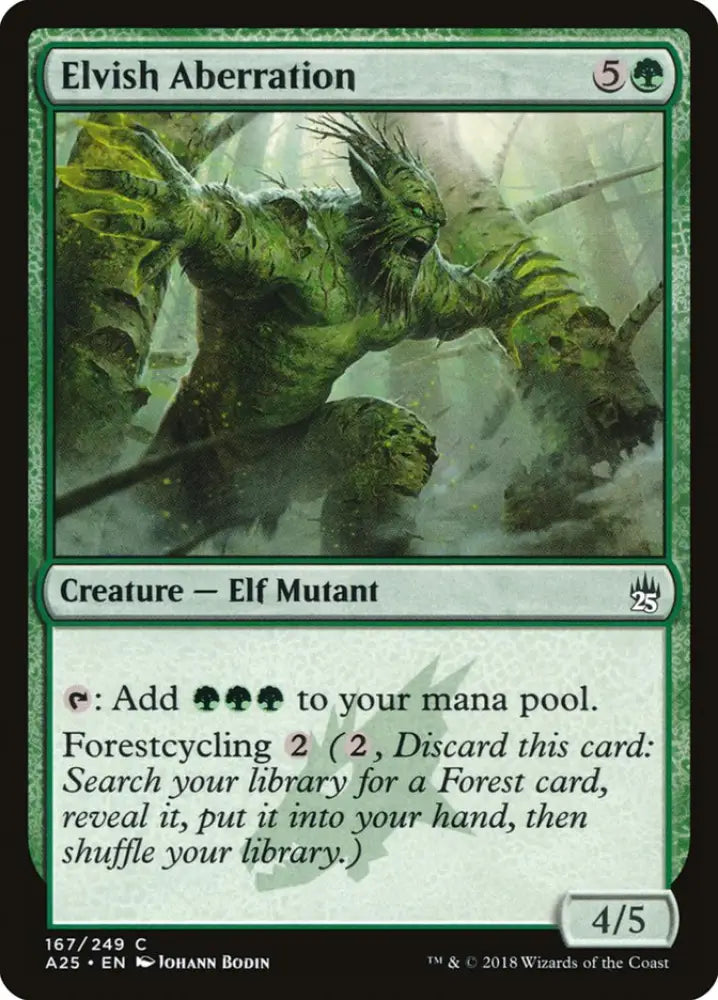 Elvish Aberration [Masters 25] - MTG Single