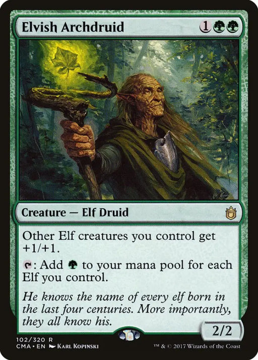 Elvish Archdruid [Commander Anthology] - MTG Single