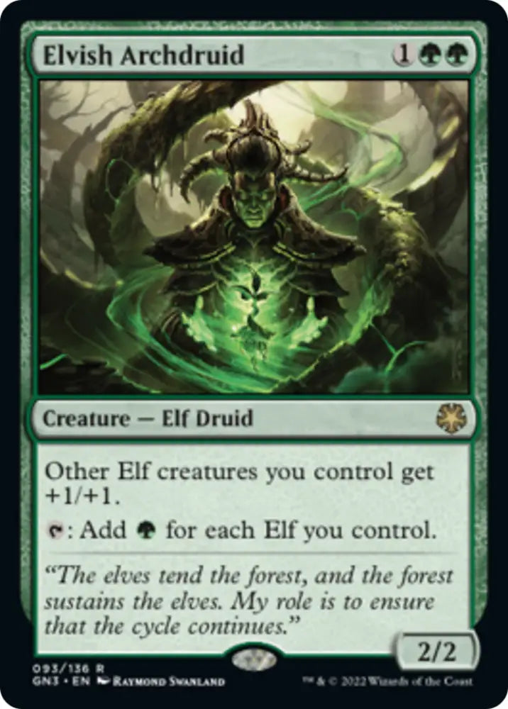Elvish Archdruid [Game Night: Free-for-All] - MTG Single