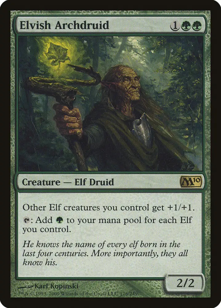 Elvish Archdruid [Magic 2010] - MTG Single