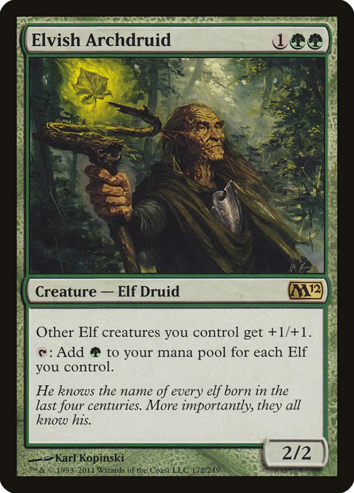 Elvish Archdruid [Magic 2012] - MTG Single