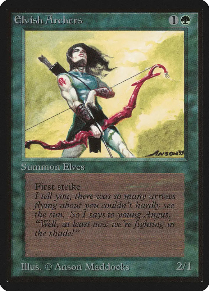 Elvish Archers [Beta Edition] - MTG Single