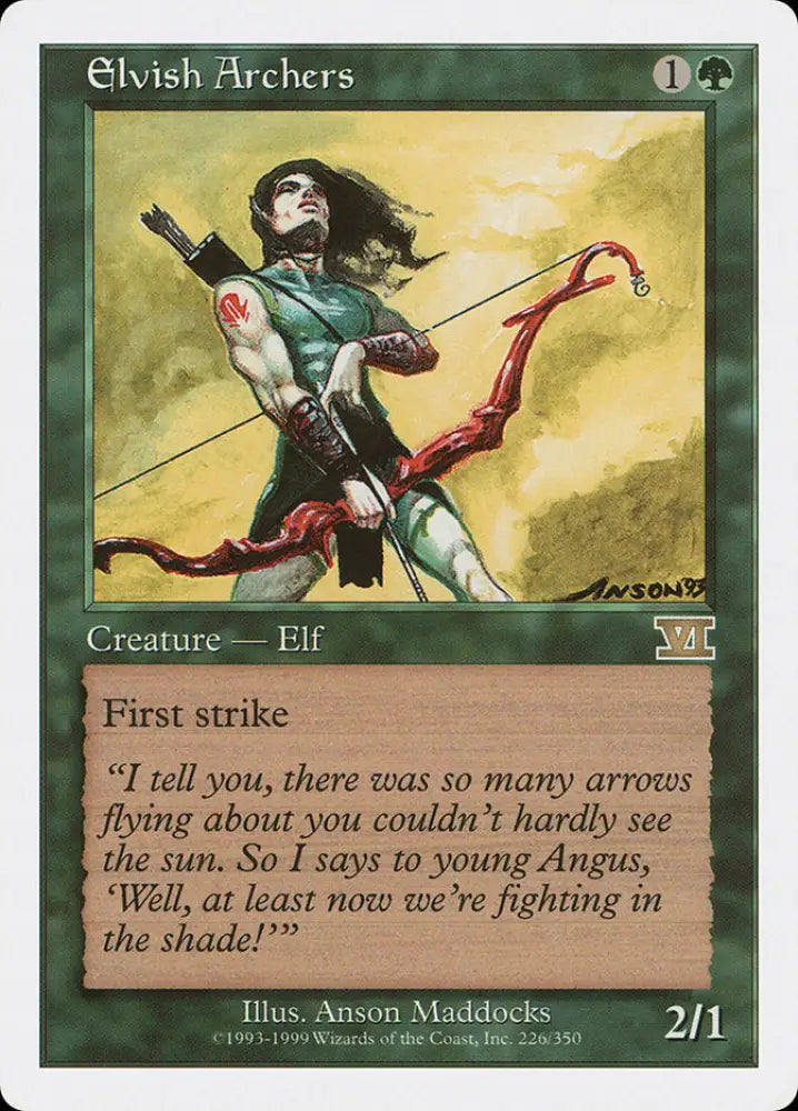 Elvish Archers [Classic Sixth Edition] - MTG Single