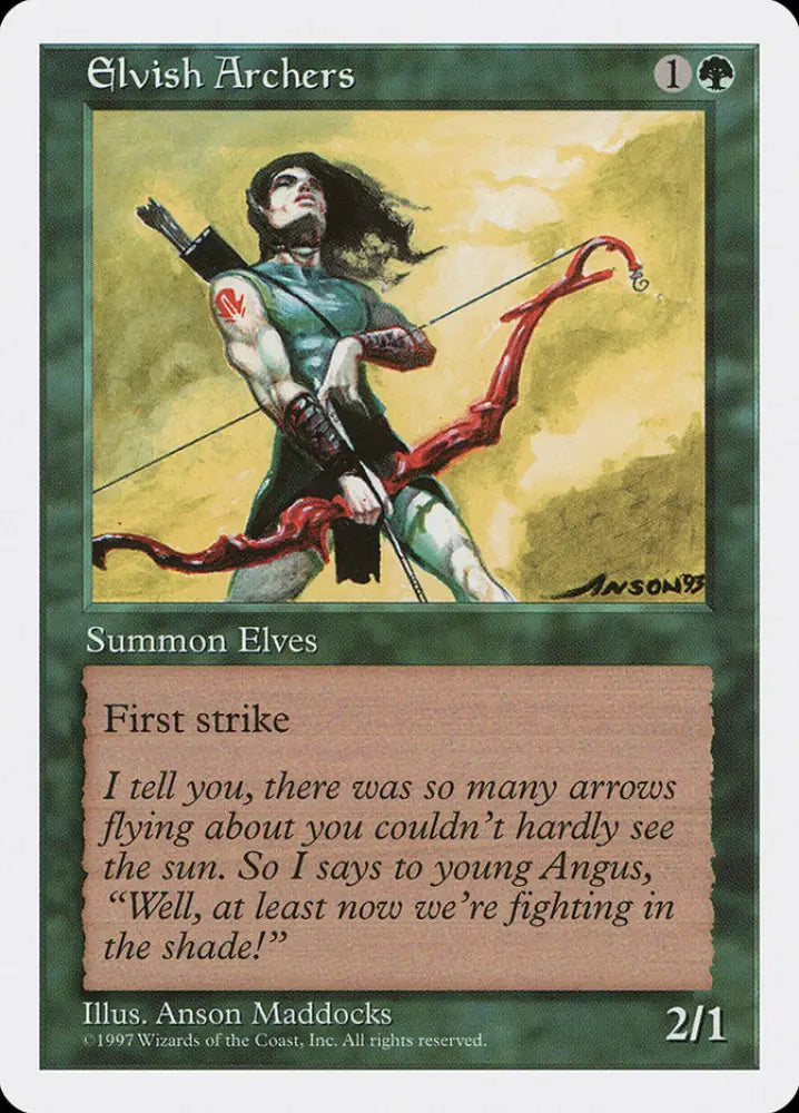 Elvish Archers [Fifth Edition] - MTG Single