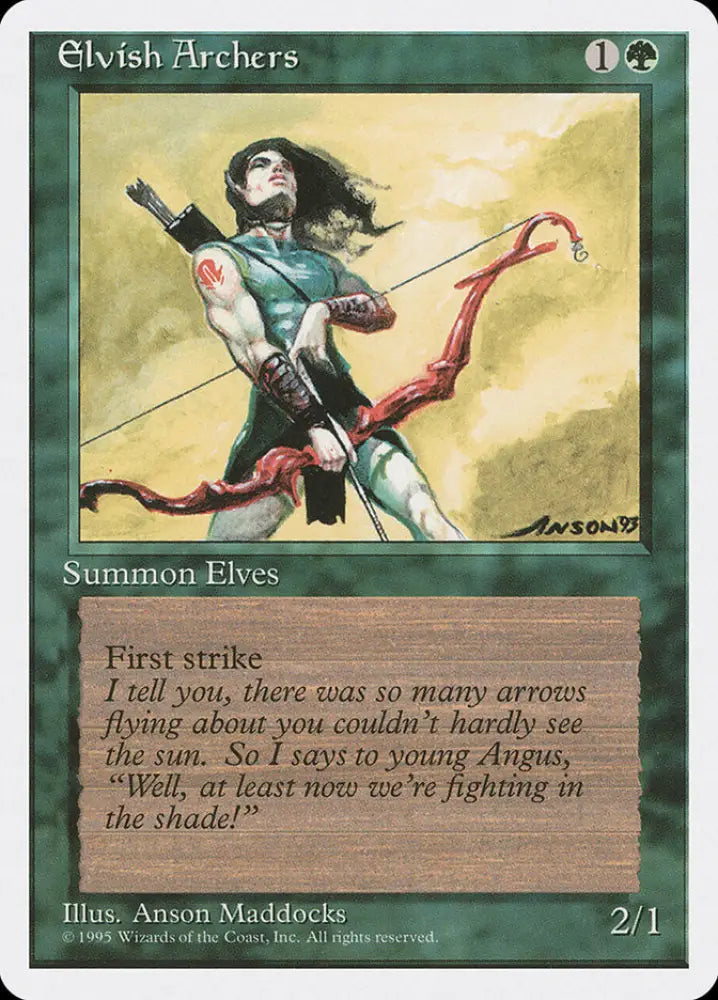 Elvish Archers [Fourth Edition] - MTG Single