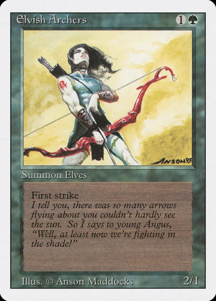Elvish Archers [Revised Edition] - MTG Single