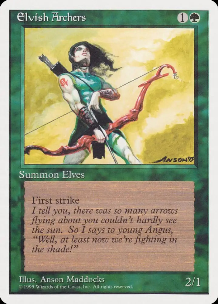 Elvish Archers [Rivals Quick Start Set] - MTG Single