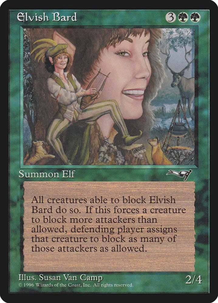 Elvish Bard [Alliances] - MTG Single