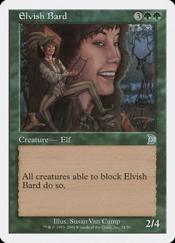 Elvish Bard [Deckmasters] - MTG Single