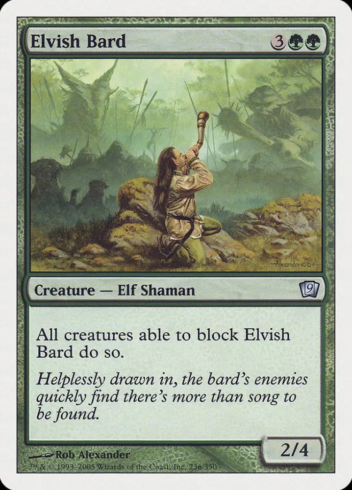 Elvish Bard [Ninth Edition] - MTG Single
