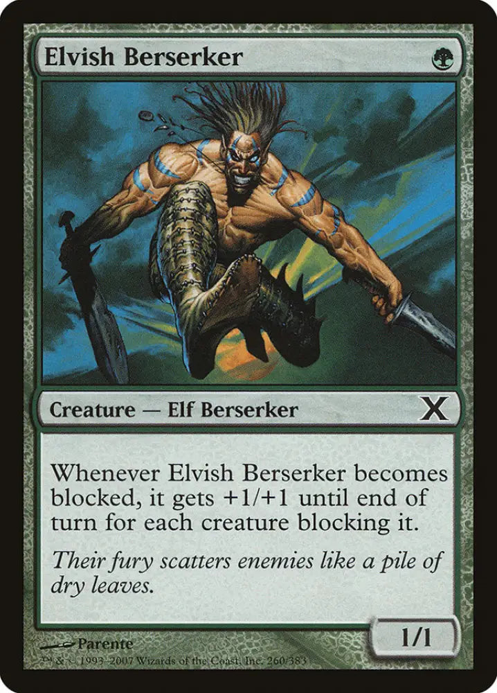 Elvish Berserker [Tenth Edition] - MTG Single
