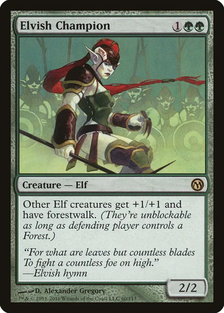 Elvish Champion [Duels of the Planeswalkers] - MTG Single