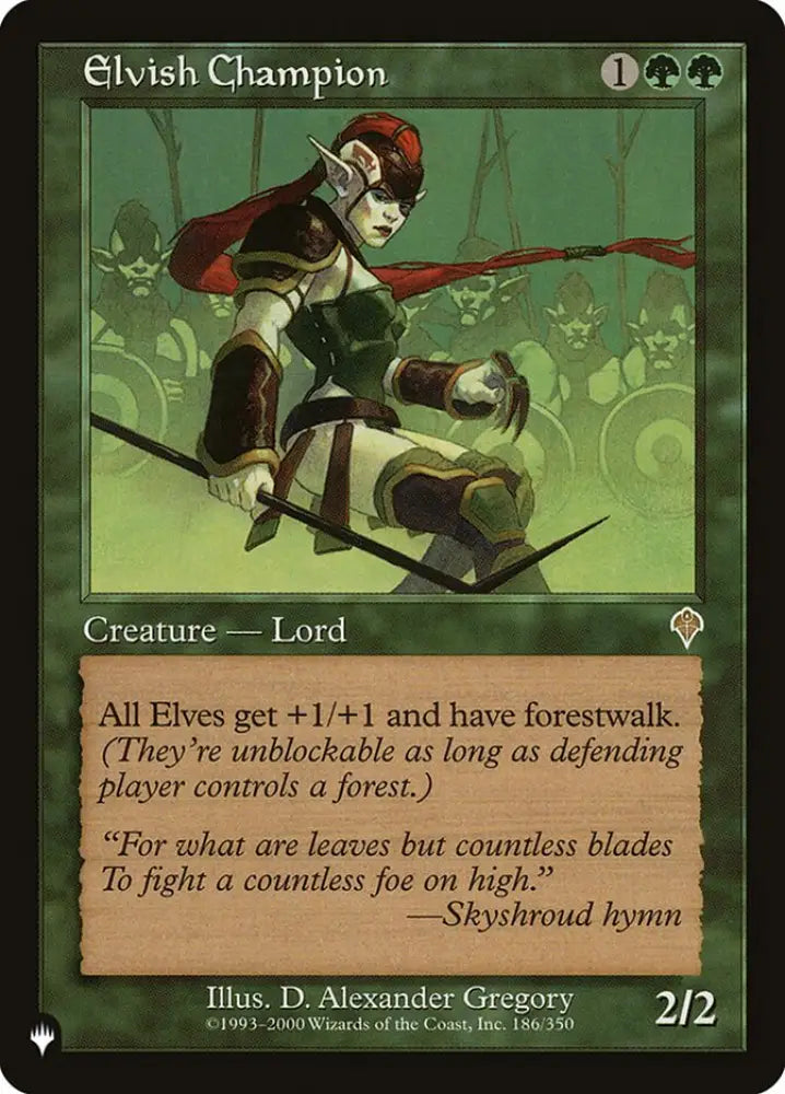 Elvish Champion [The List] - MTG Single