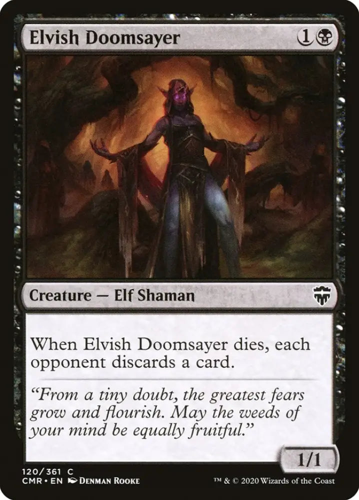 Elvish Doomsayer [Commander Legends] - MTG Single