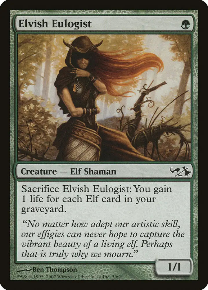 Elvish Eulogist [Duel Decks: Elves vs. Goblins] - MTG Single