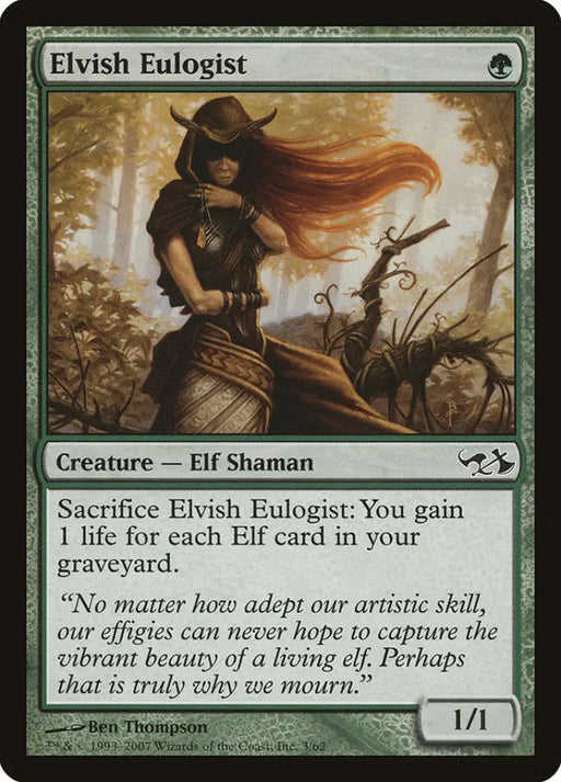 Elvish Eulogist [Duel Decks: Elves vs. Goblins] - MTG Single