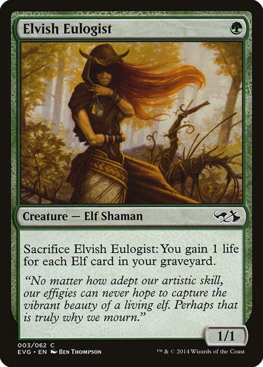 Elvish Eulogist (Elves vs. Goblins) [Duel Decks Anthology] - MTG Single