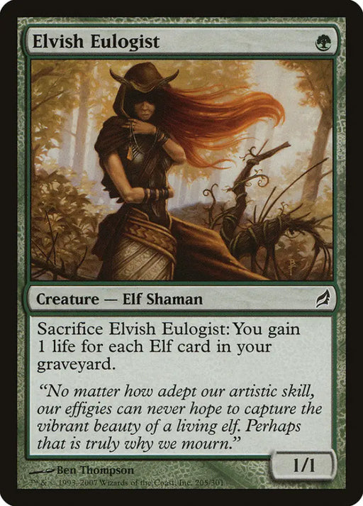 Elvish Eulogist [Lorwyn] - MTG Single