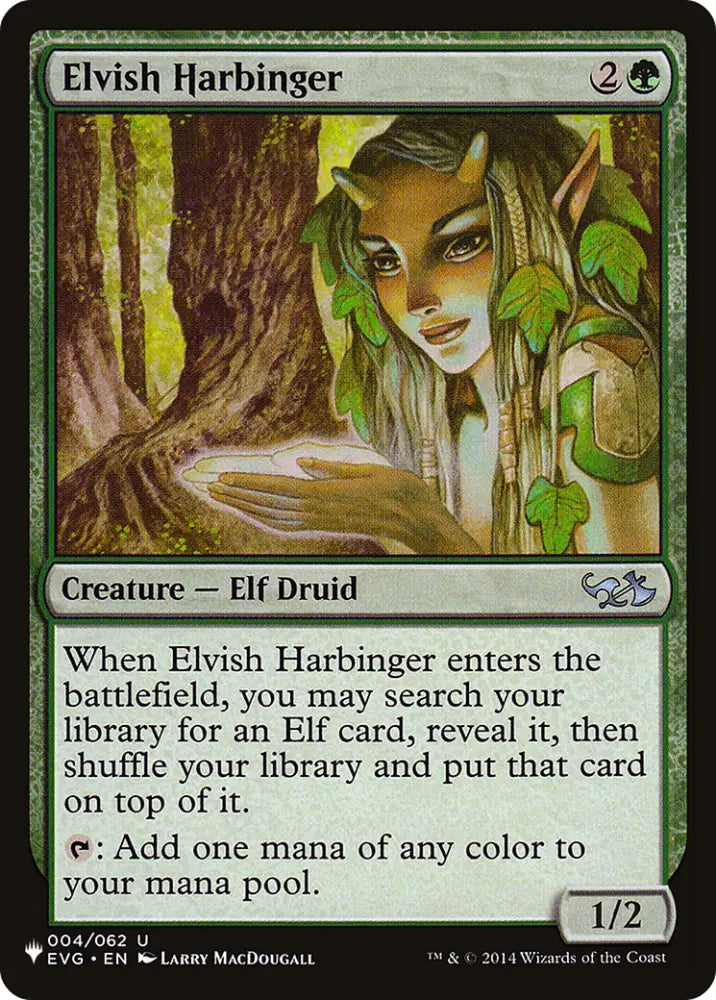 Elvish Harbinger [The List] - MTG Single