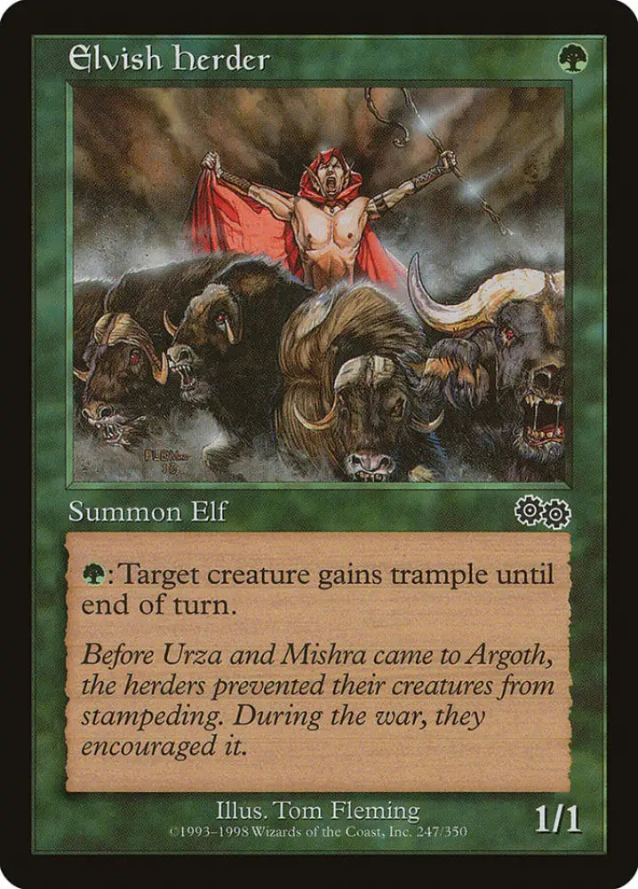 Elvish Herder [Urza’s Saga] - MTG Single