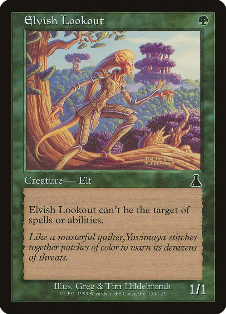Elvish Lookout [Urza’s Destiny] - MTG Single