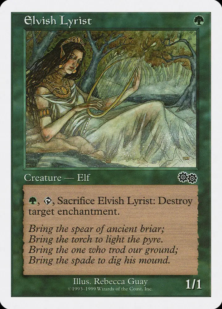 Elvish Lyrist [Battle Royale] - MTG Single