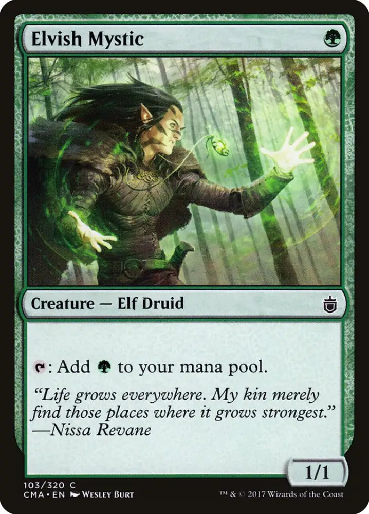Elvish Mystic [Commander Anthology] - MTG Single