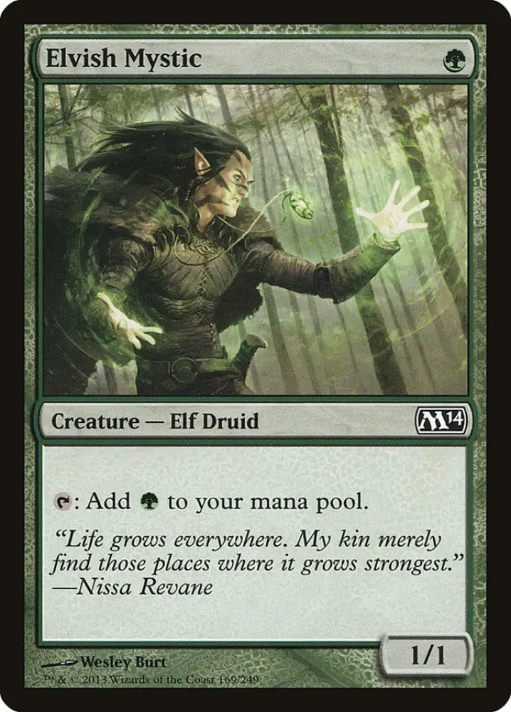 Elvish Mystic [Magic 2014] - MTG Single