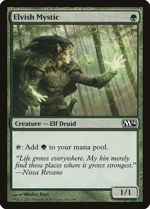 Elvish Mystic [Magic 2014] - MTG Single