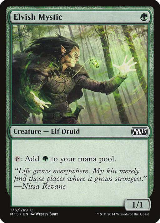 Elvish Mystic [Magic 2015] - MTG Single