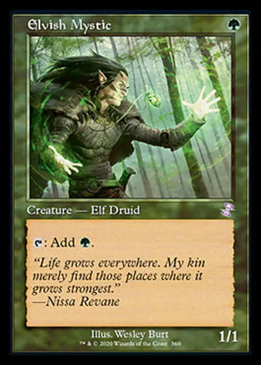 Elvish Mystic (Timeshifted) [Time Spiral Remastered] - MTG Single