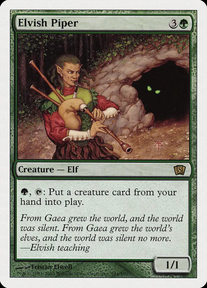 Elvish Piper [Eighth Edition] - MTG Single