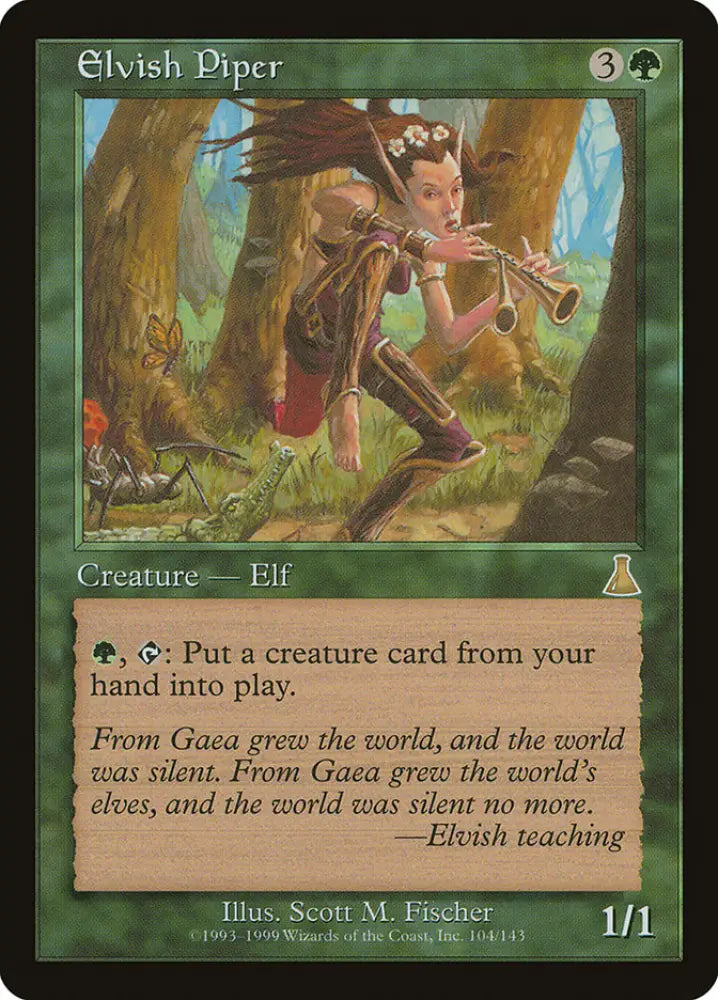 Elvish Piper [Urza’s Destiny] - MTG Single
