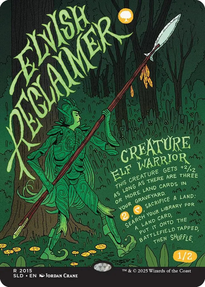 Elvish Reclaimer (2015) [Secret Lair Drop]