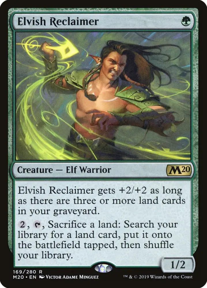 Elvish Reclaimer [Core Set 2020] - MTG Single