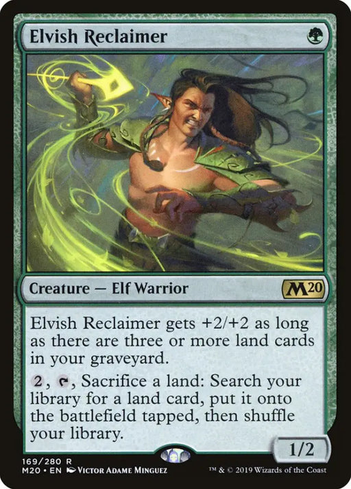 Elvish Reclaimer [Core Set 2020] - MTG Single