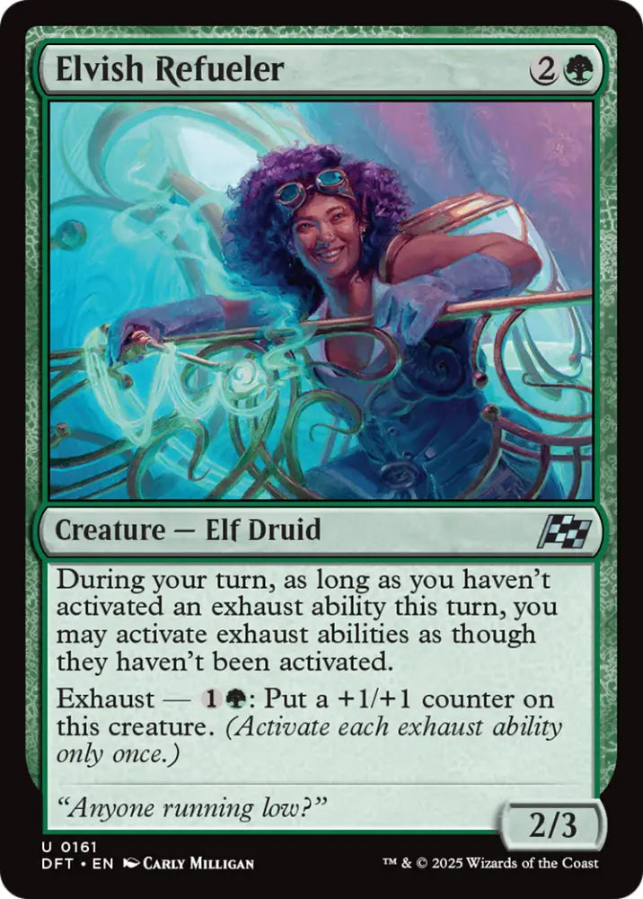 Elvish Refueler [Aetherdrift] - MTG Single