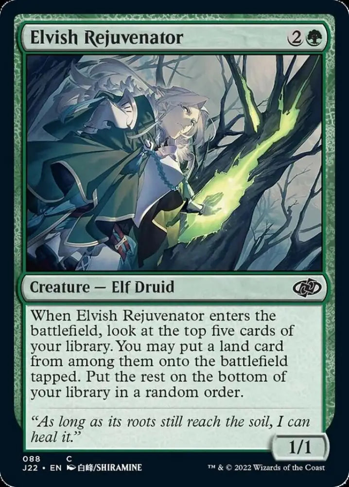 Elvish Rejuvenator [Jumpstart 2022] - MTG Single