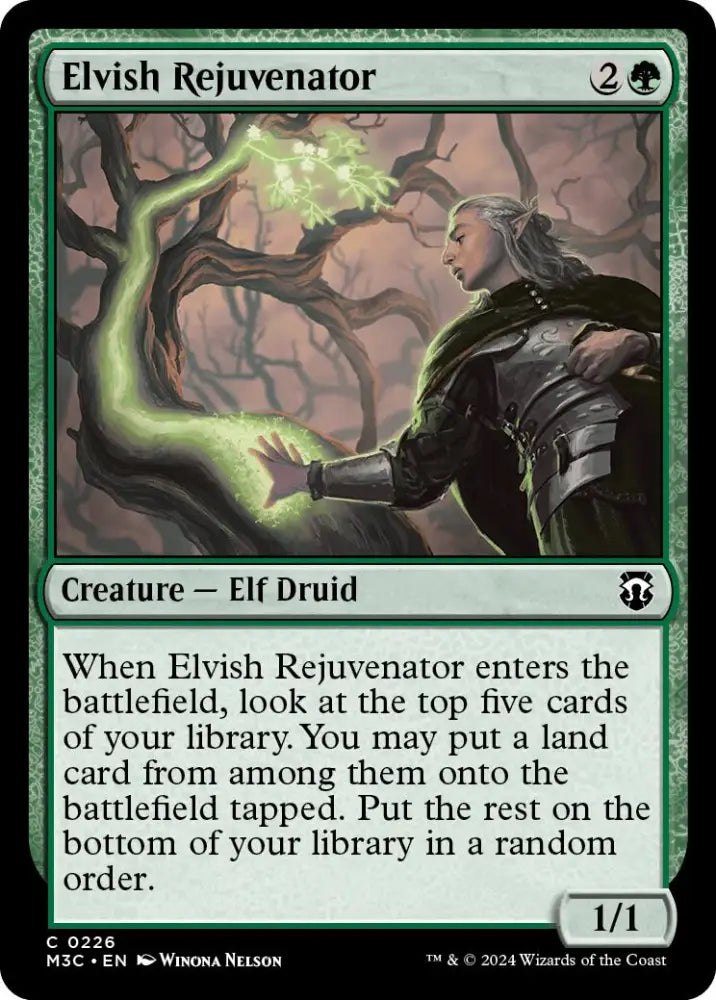 Elvish Rejuvenator [Modern Horizons 3 Commander] - MTG Single